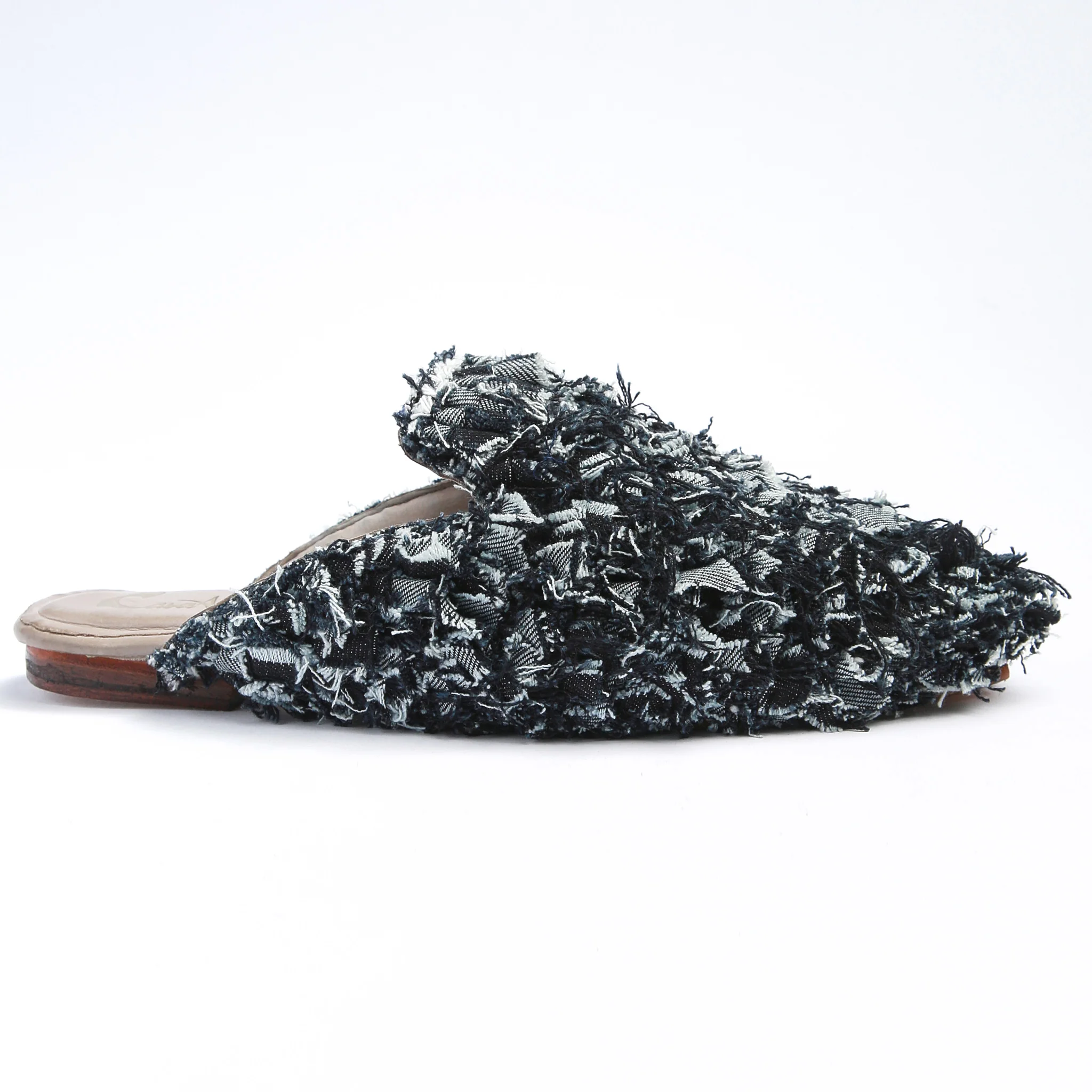 Babouche "Casa Denim" Boucherouite - Image 3