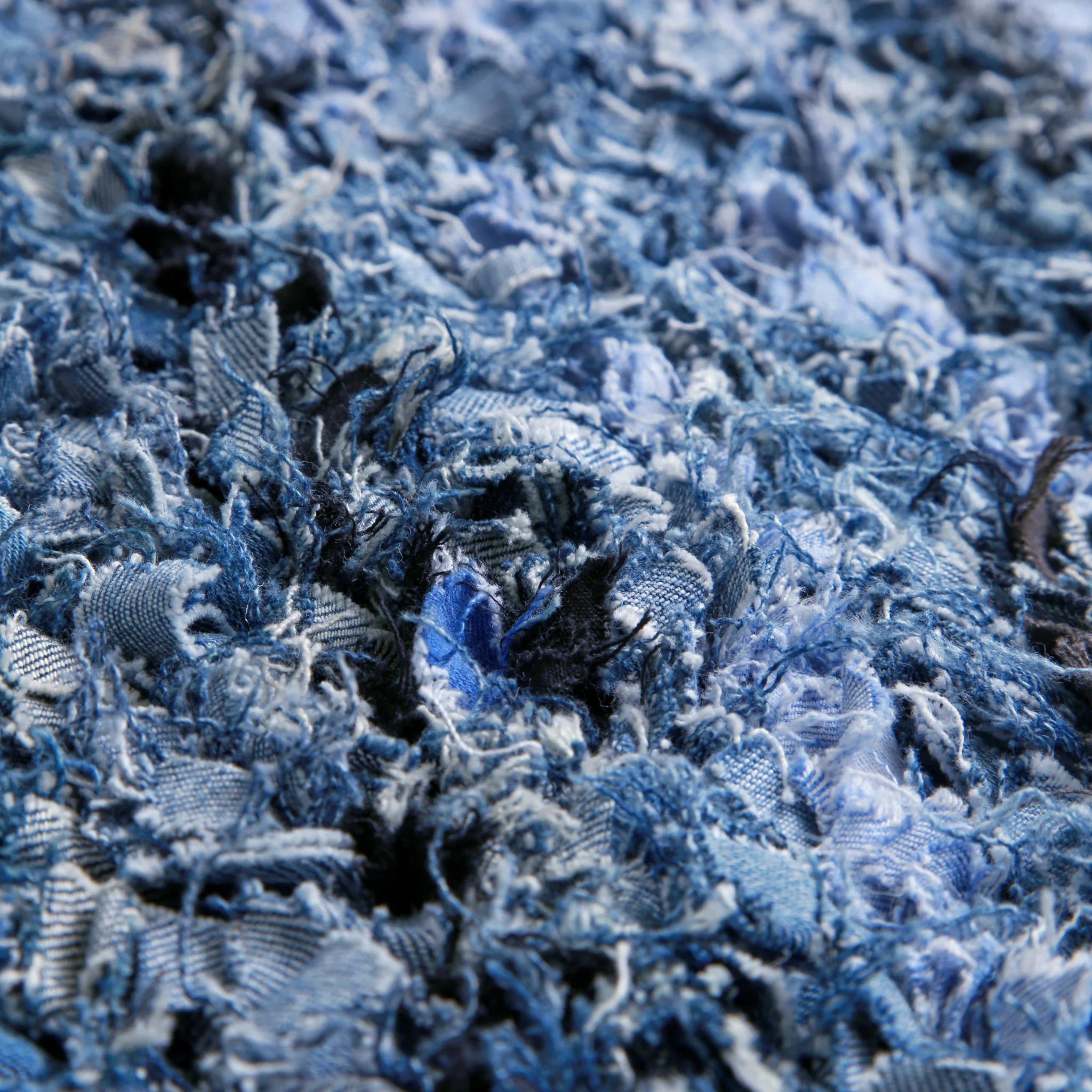 Tappeto Boucherouite "Casa Denim" 1.7*1.2 m - Image 4