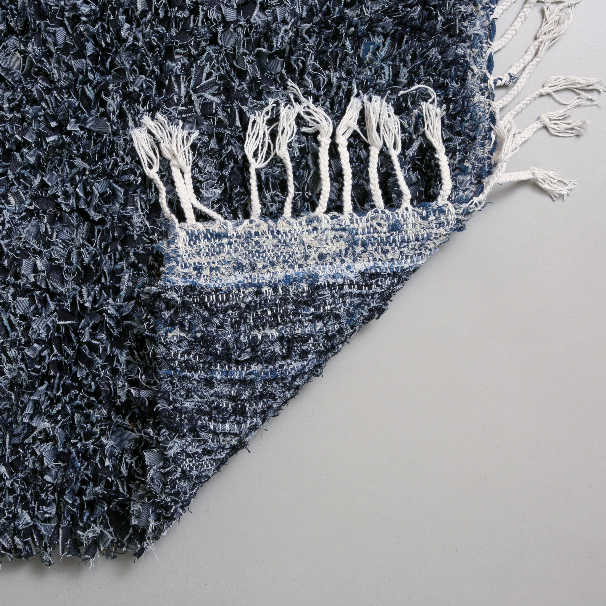 Tappeto Boucherouite "Casa Denim" 1*0.7 m - Image 3