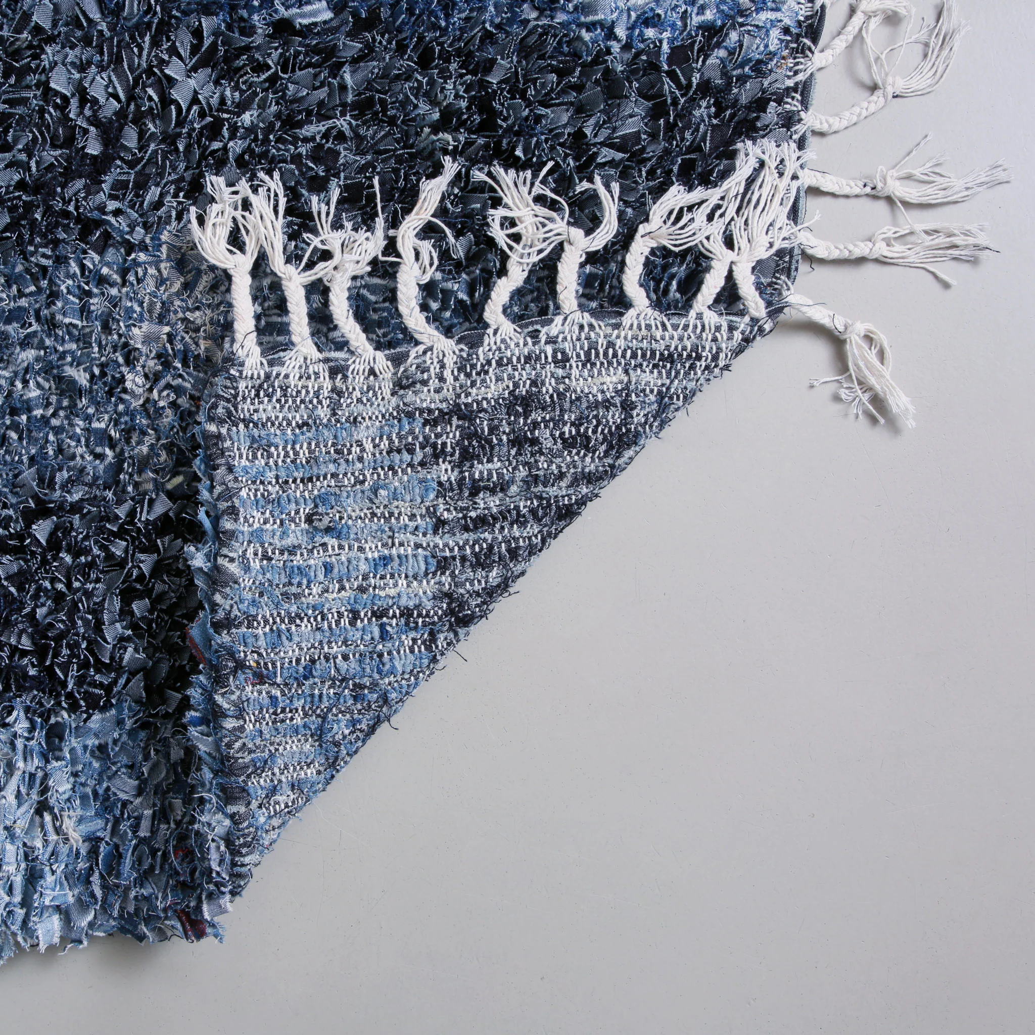Tappeto Boucherouite "Casa Denim" 2.1*0.7 m - Image 3